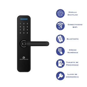 Cerradura Digital Smartgoods Wifi SG290 - Negro