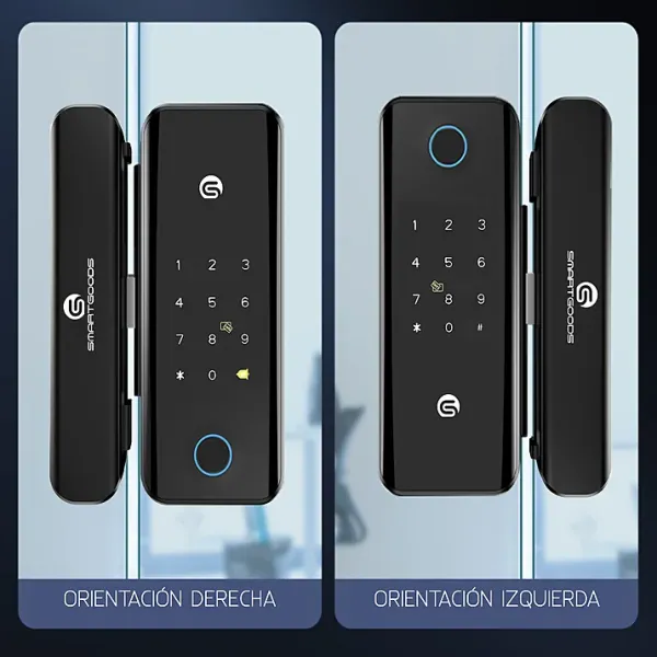 Cerradura SG-V19 instalada con direccion derecha e izquierda