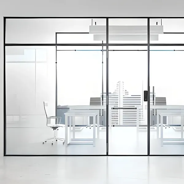 Montaje de cerradura SG-V19 a marco metálico