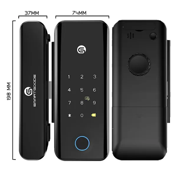 Cerradura SG-V19 con sus medidas